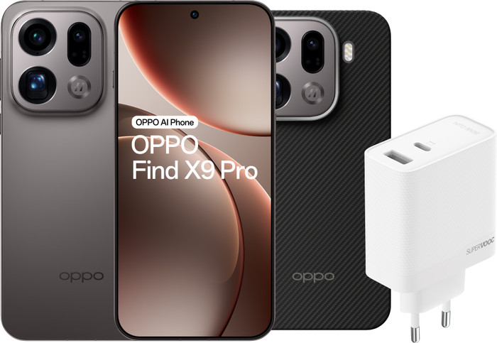 OPPO Find X9 Pro 512GB Grijs 5G + Accessoirepakket Main Image