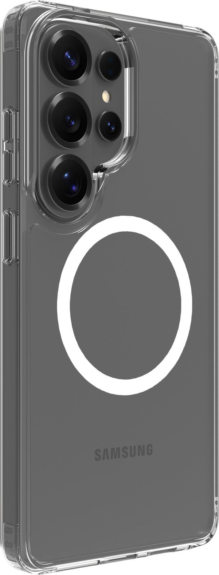 BlueBuilt Protective Back Cover avec Aimant Galaxy S26 Ultra Transparent côté droit