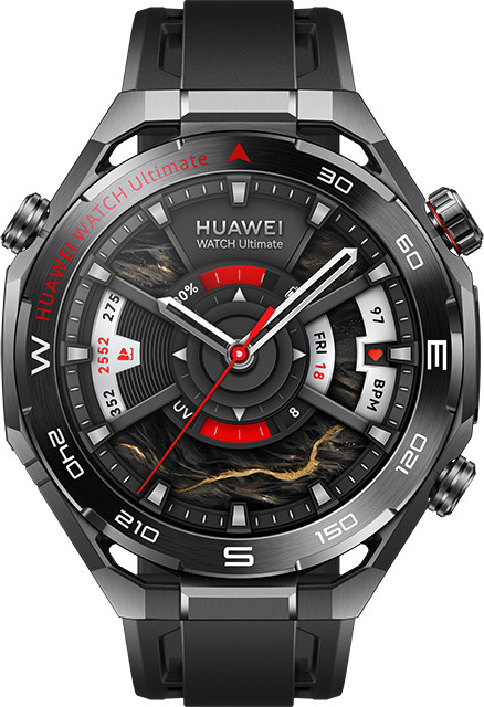 Huawei Watch Ultimate 2 Zwart 48 mm voorkant