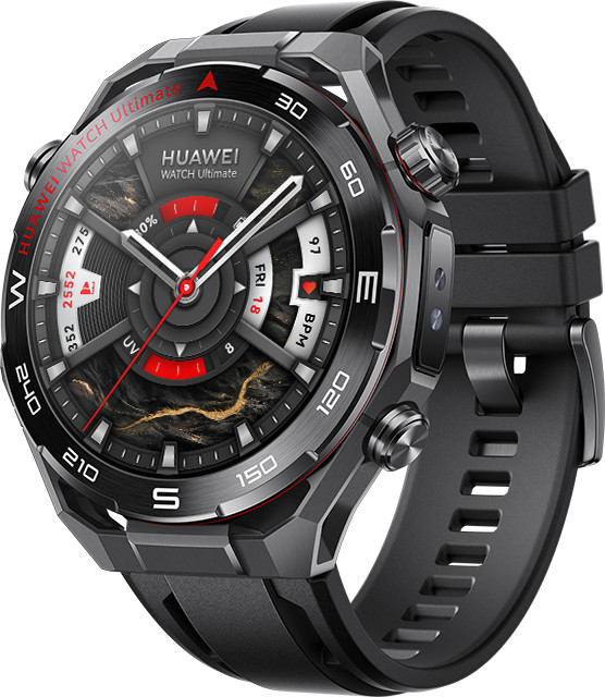 Huawei Watch Ultimate 2 Zwart 48 mm rechterkant