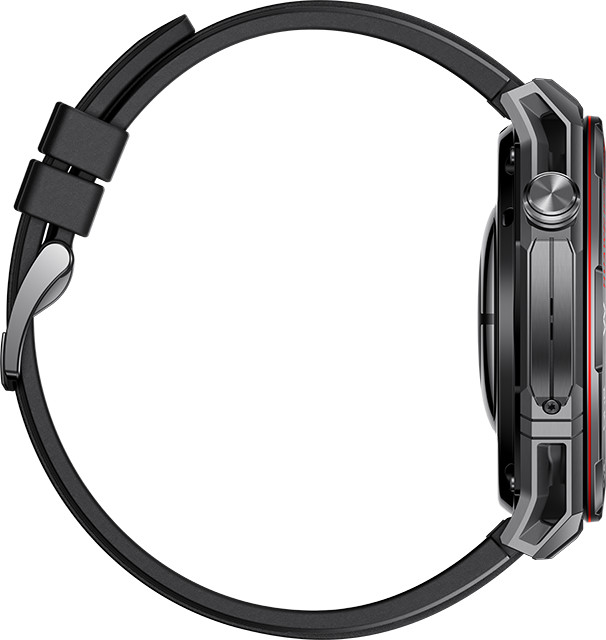 Huawei Watch Ultimate 2 Zwart 48 mm linkerkant