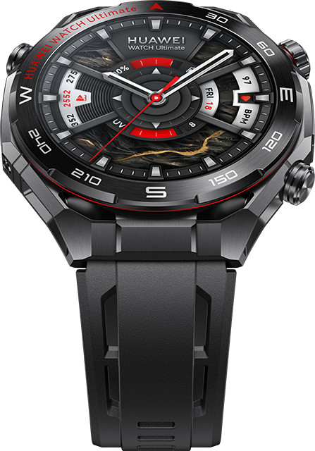 Huawei Watch Ultimate 2 Zwart 48 mm bovenkant