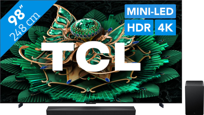 TCL 98" QD Mini-LED C71K 4K (2025) + TCL Q65H Main Image