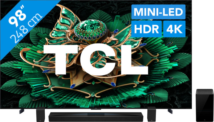 TCL 98" QD Mini-led C71K 4K (2025) + TCL Q85H PRO Main Image