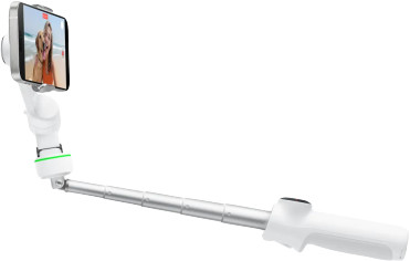 Insta360 Flow 2 Pro Creator Bundle Summit White left side