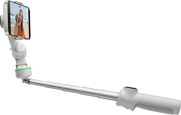 Insta360 Flow 2 Pro Creator Bundel Stone Gray linkerkant