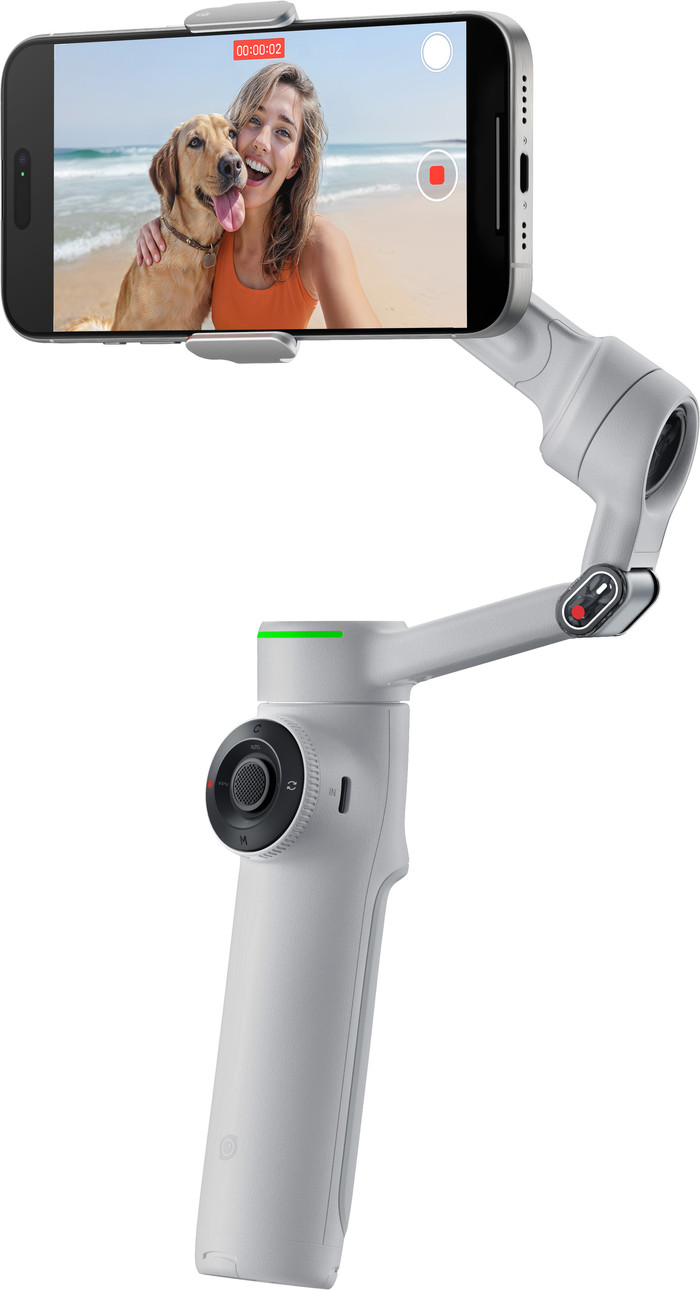 Insta360 Flow 2 Pro Creator Bundel Stone Gray rechterkant