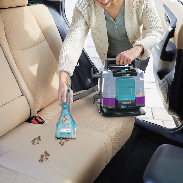 Shark StainStriker HairPro Pet PX250EUT product in gebruik