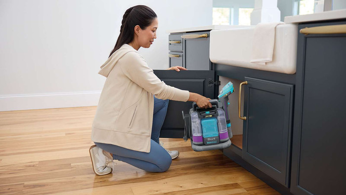 Shark StainStriker HairPro Pet PX250EUT product in gebruik