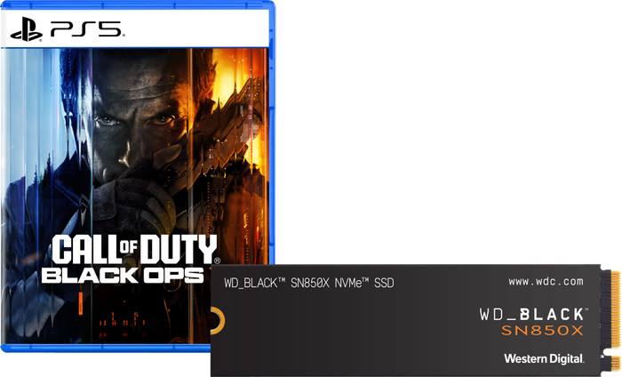 Call of Duty Black Ops 7 PS5  + WD Black SN850X 2TB NVMe SSD Main Image