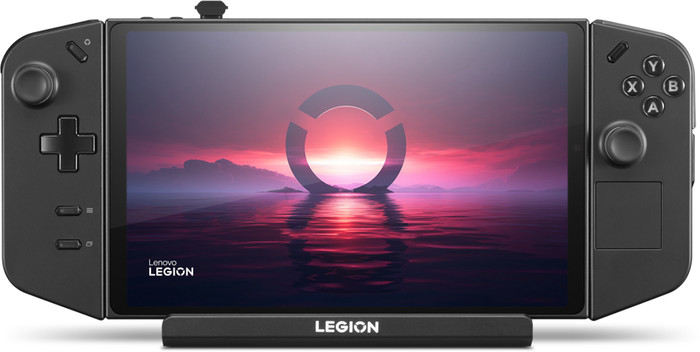 Lenovo Legion Go S USB C Dock product in gebruik