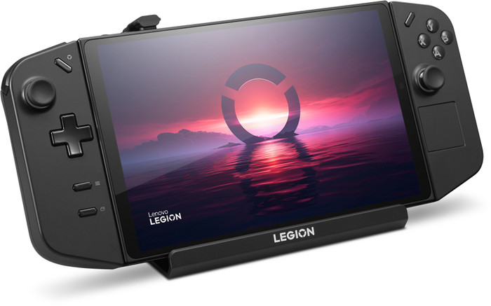 Lenovo Legion Go S USB C Dock product in gebruik