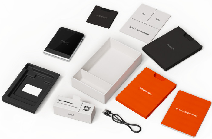 Ledger Flex incl. Recovery Key Ferro Fuchsia accessoire