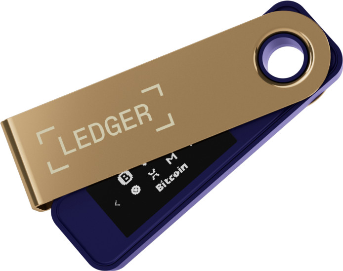 Ledger Nano S Plus Ferro Fuchsia voorkant