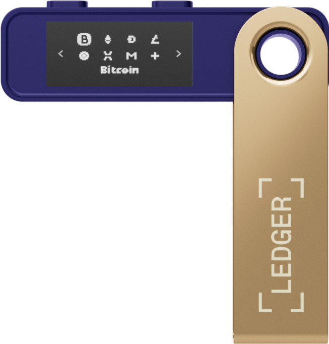 Ledger Nano S Plus Ferro Fuchsia voorkant
