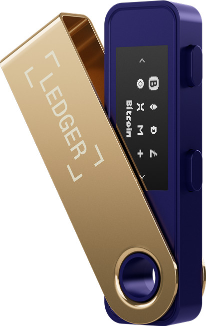 Ledger Nano S Plus Ferro Fuchsia voorkant