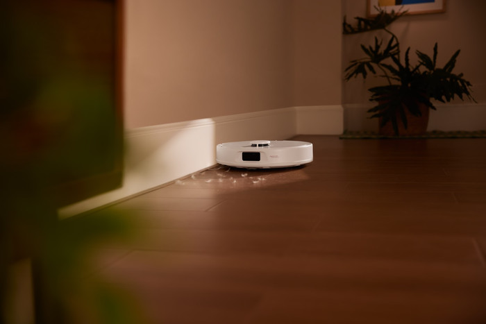 Roborock QR 598 White product in gebruik