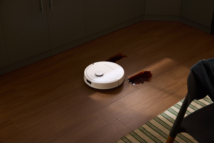 Roborock QR 598 White product in gebruik