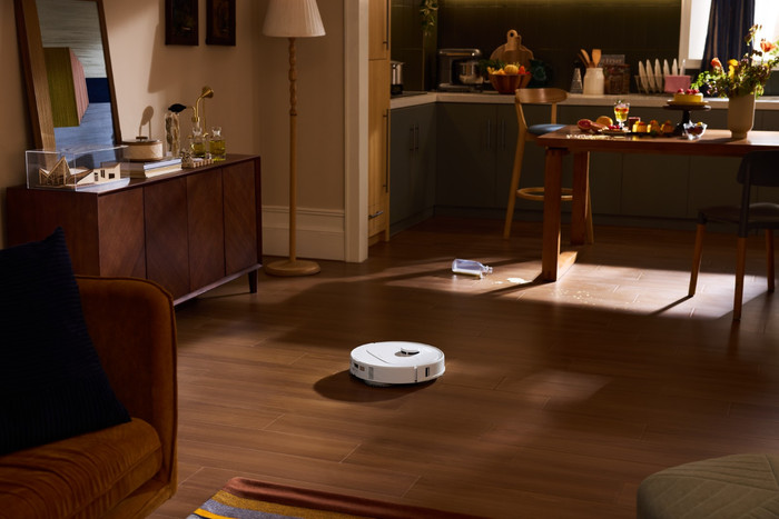 Roborock QR 598 White product in gebruik