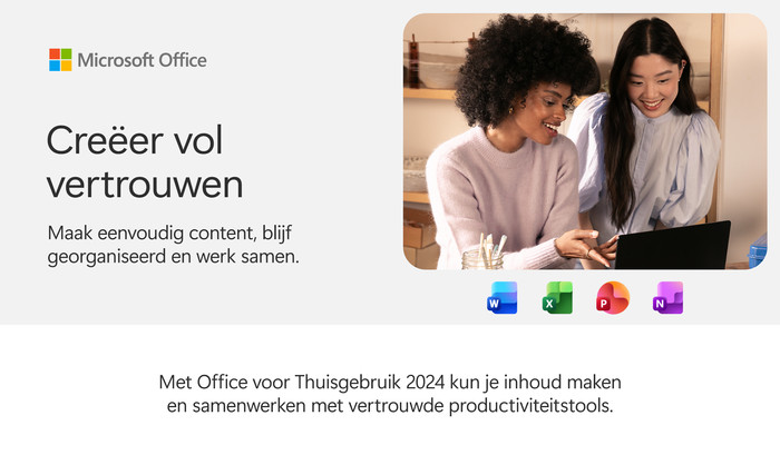 Microsoft Office voor Thuisgebruik 2024 NL visual leverancier