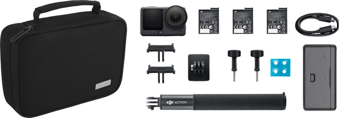 DJI Osmo Action 6 Adventure Combo + BlueBuilt Étui Main Image