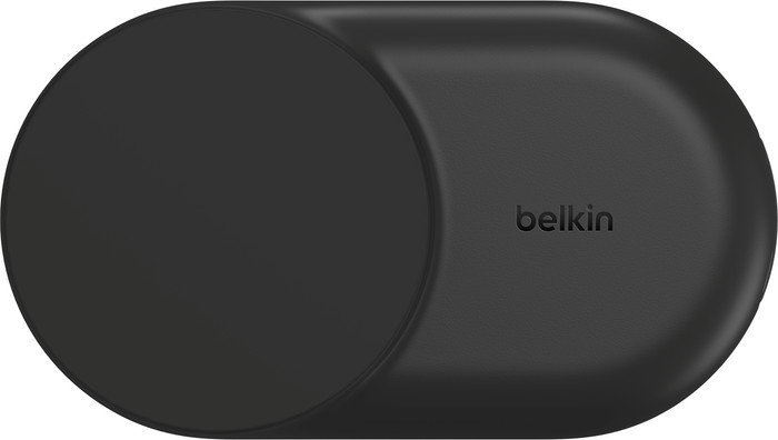 Belkin UltraCharge Chargeur Sans Fil 3-en-1 MagSafe avec Support Qi2 25 W Noir avant