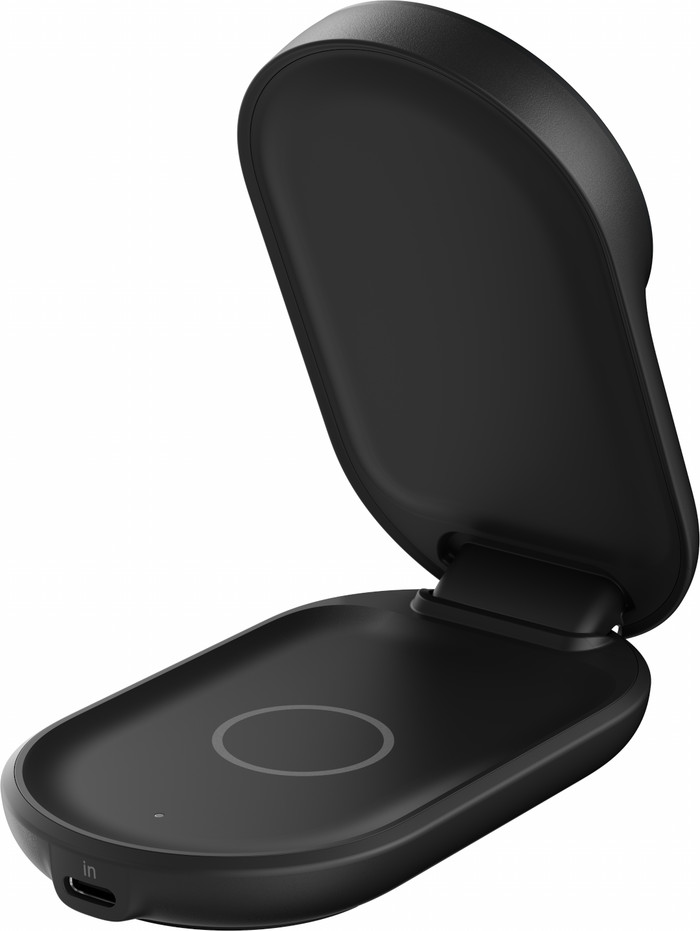 Belkin UltraCharge 2-in-1 MagSafe Wireless Charger with Stand Qi2 25W Black back