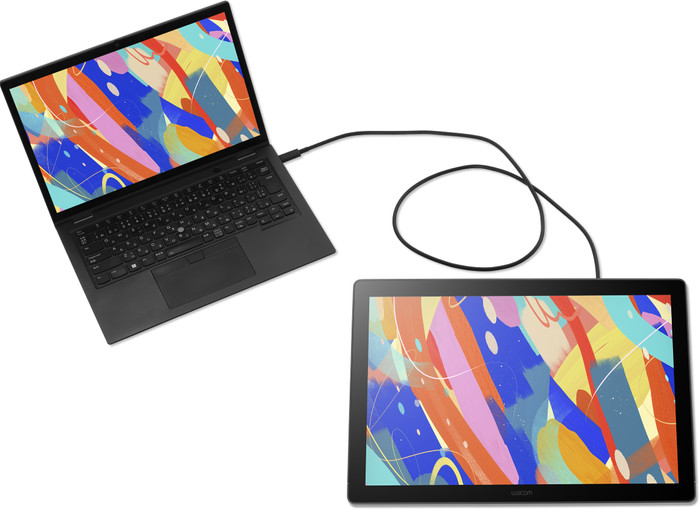 Wacom Cintiq 16 (2025) product in gebruik