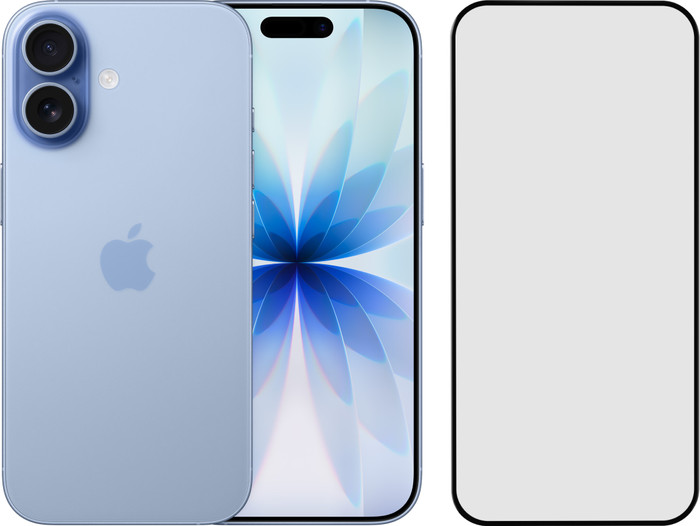 Apple iPhone 17 512GB Blue + BlueBuilt Screen Protector Glass Main Image