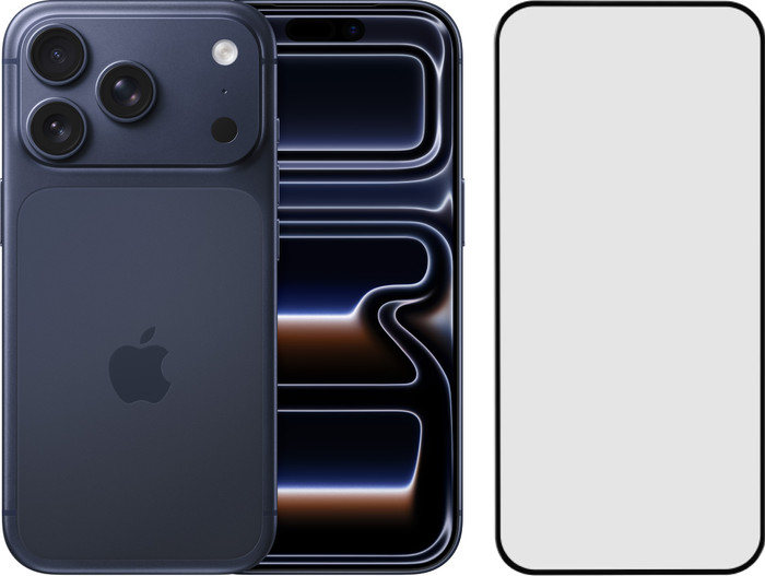 Apple iPhone 17 Pro 1TB Blue + BlueBuilt Screen Protector Glass Main Image