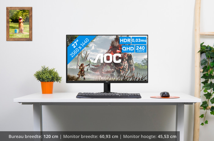 AOC OLED Q27G41ZDF visual Coolblue 1