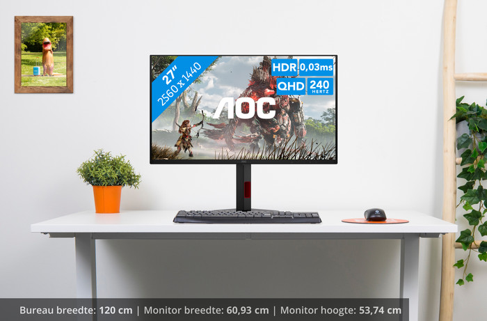 AOC OLED Q27G4ZDR visual Coolblue 1