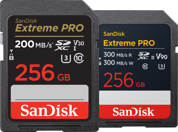 SanDisk SDXC Extreme Pro 256GB 140MB/s Duo Pack Main Image