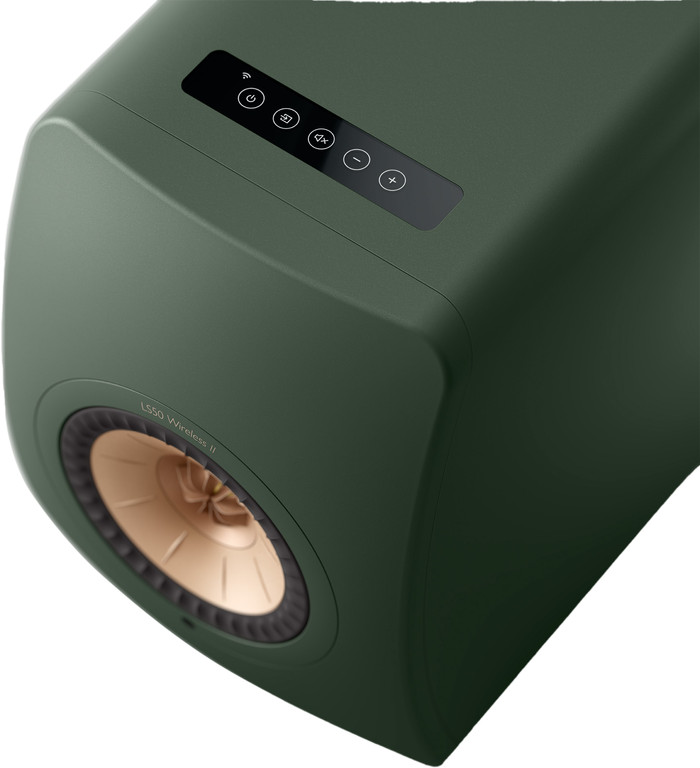 KEF LS50 Wireless II Vert Foncé dessus