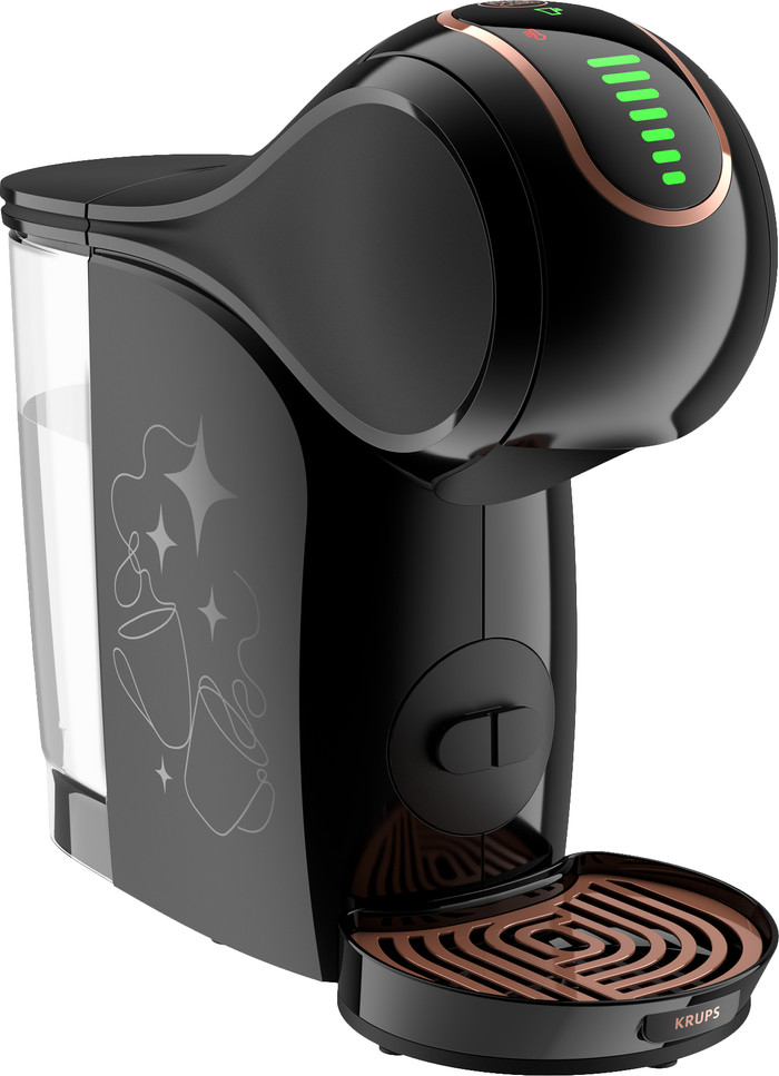 Krups Dolce Gusto Genio S Touch + Starbucks Tasses à Café et Pack Café côté gauche