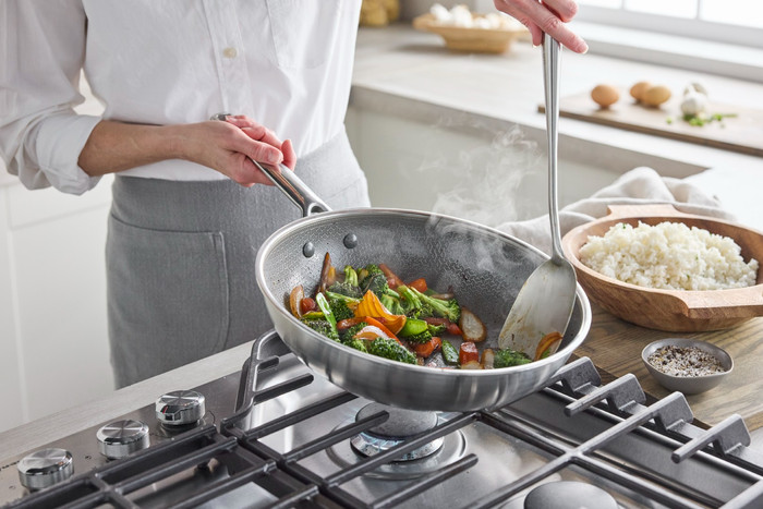 Greenpan Apex Wok 28 cm produit à l'usage