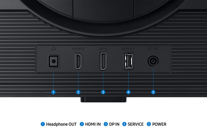 Samsung Odyssey G60F LS27FG602EUXEN détail