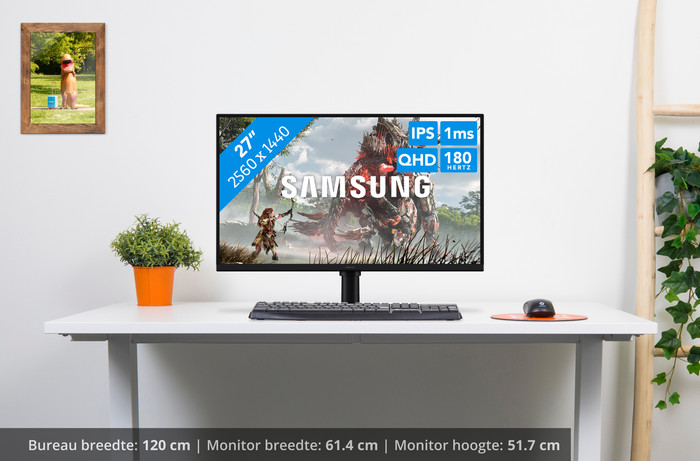 Samsung Odyssey G50F LS27FG502EUXEN visual Coolblue 1