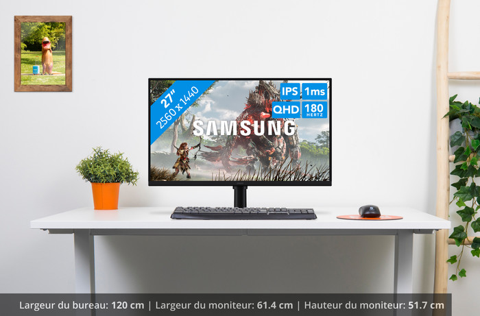 Samsung Odyssey G50F LS27FG502EUXEN visuel Coolblue 1