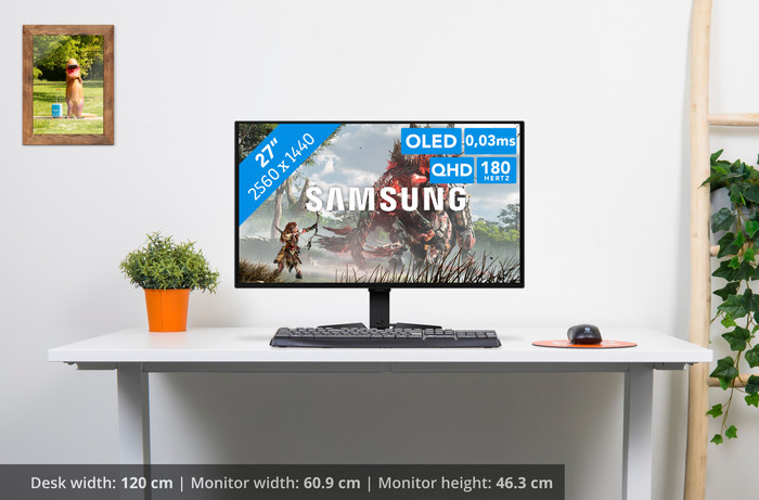 Samsung Odyssey G5 G50SF LS27FG502SUXEN QD-OLED visual Coolblue 1