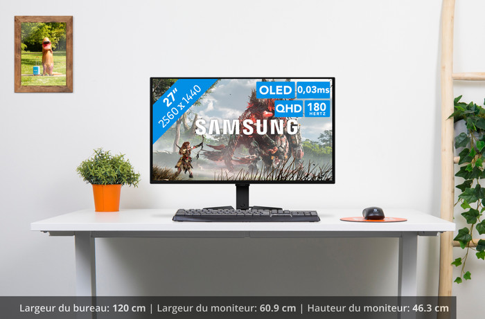 Samsung Odyssey OLED G50SF LS27FG502SUXEN visuel Coolblue 1