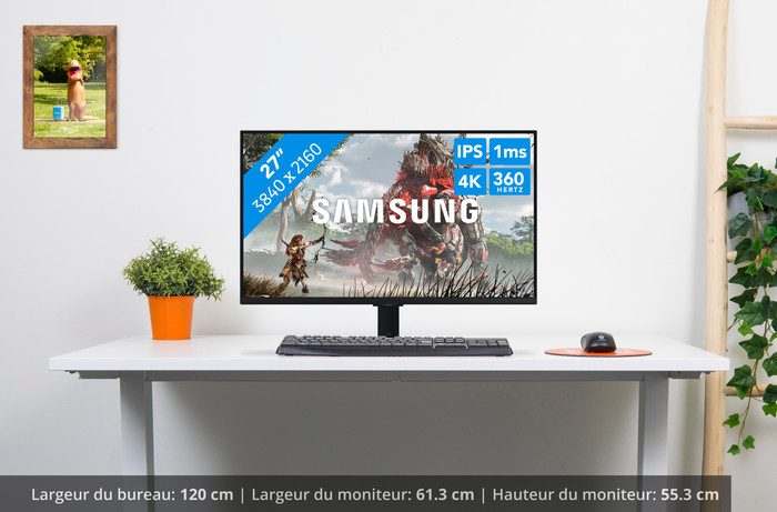 Samsung Odyssey G70F LS27FG702EUXEN visuel Coolblue 1