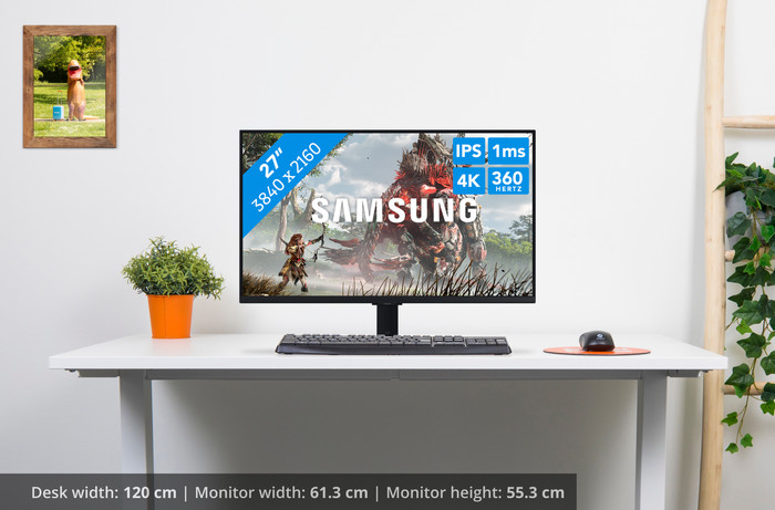 Samsung Odyssey G7 G70F LS27FG702EUXEN visual Coolblue 1