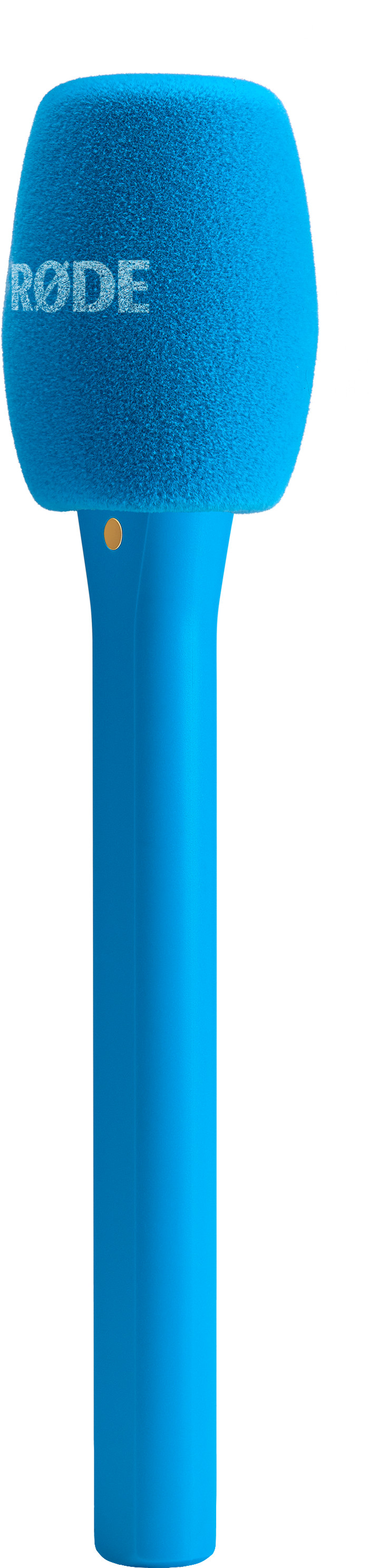 Rode Interview Microphone Bleu côté gauche