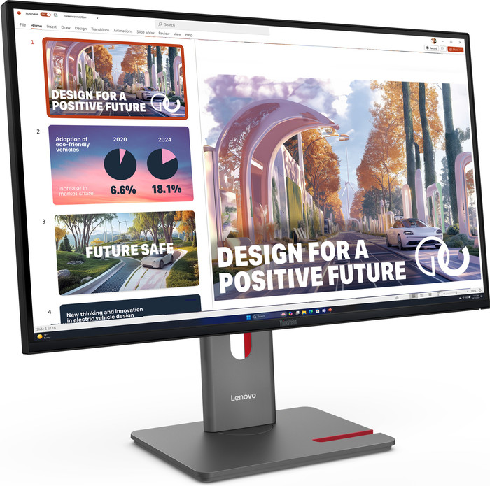 Lenovo ThinkVision P27QD-40 voorkant