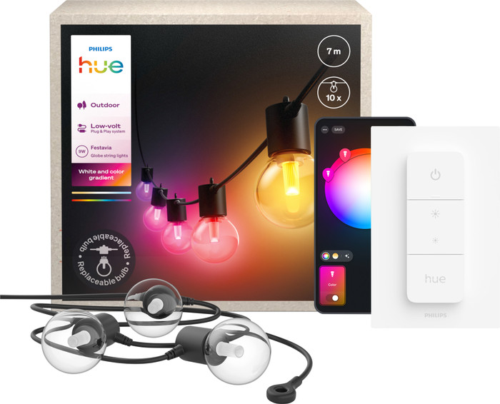 Philips Hue Festavia Globe Lichtsnoer - 7 meter + Dimmer Main Image