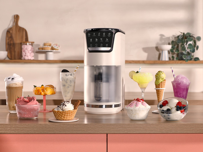 Moulinex Dolci Ice Maker MJ602AF0 product in gebruik