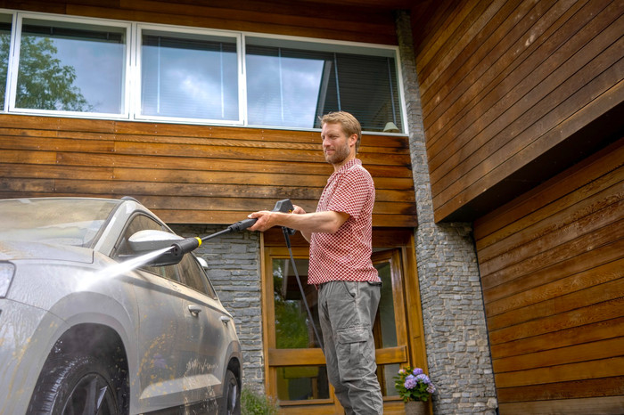 Karcher 4 Comfort Premium Home product in gebruik