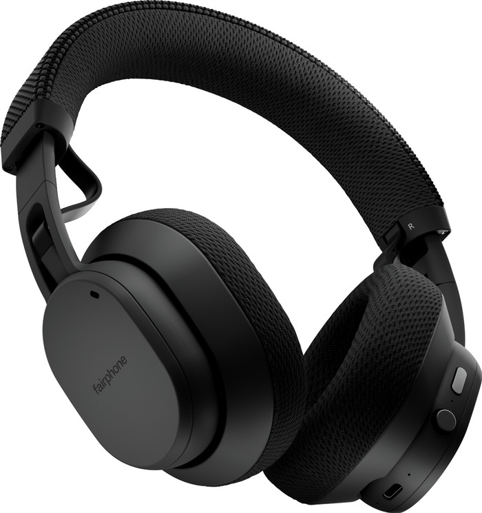 Fairphone Fairbuds XL Zwart voorkant