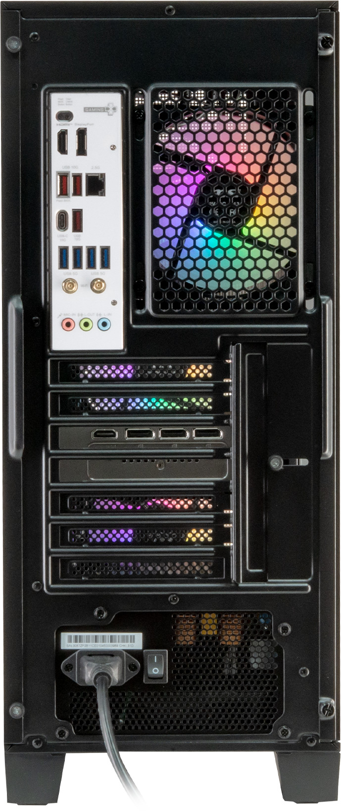 Cobalt x Powered by MSI - Tier 2 - RTX 5070 - Ryzen 7 9700X - 32 Go - 2 To SSD arrière